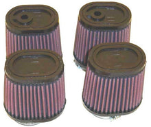 Load image into Gallery viewer, K&amp;N Universal Rubber Oval Tprd Filter 2.125in Flg ID/3.5in TOSL/2.5in TOSW/4in BOSL/3in BOSW/4in H Air Filters - Universal Fit K&amp;N Engineering   
