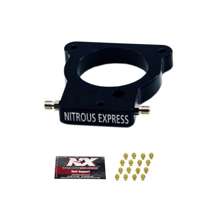 Nitrous Express EFI Nitrous Plate Conversion GM LS 78mm 3-Bolt Nitrous Plates Nitrous Express   