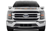 Load image into Gallery viewer, AVS 21-23 Ford F-150 (Excl. Tremor/Raptor) Aeroskin LightShield Pro Color-Match - Oxford White Hood Deflectors AVS   
