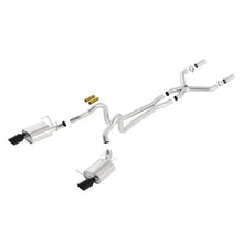 Load image into Gallery viewer, Borla 13-14 Mustang GT/Boss 302 5.0L V8 RWD Single Split Rear Exit ATAK Black Chrome CB Exhaust Catback Borla

