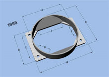 Load image into Gallery viewer, Vibrant MAF Sensor Adapter Plate for Mitsubishi applications use w/ 4.5in Inlet I.D. filters only Flanges Vibrant
