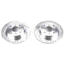 Load image into Gallery viewer, Power Stop 86-88 Acura Legend Rear Evolution Drilled &amp; Slotted Rotors - Pair Brake Rotors - Slot &amp; Drilled PowerStop   
