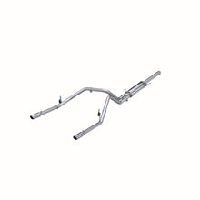 Load image into Gallery viewer, MBRP 2004-2005 Dodge Ram Hemi 1500 5.7L SC/CC-SB Cat Back Dual Split Rear Catback MBRP
