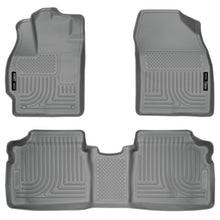 Load image into Gallery viewer, Husky Liners 10-12 Toyota Prius WeatherBeater Combo Gray Floor Liners Floor Mats - Rubber Husky Liners
