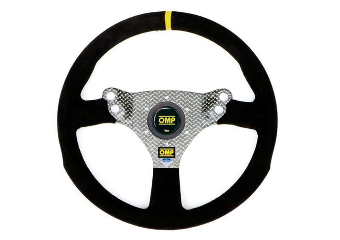 OMP 320 Hybrid S Flat Steering Wheel Black Steering Wheels OMP   