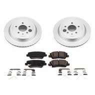 Power Stop 16-18 Cadillac ATS Rear Z17 Evolution Geomet Coated Brake Kit Brake Kits - Performance Blank PowerStop