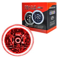 Load image into Gallery viewer, Oracle Pre-Installed Lights 5.75 IN. Sealed Beam - Red Halo SEE WARRANTY Headlights ORACLE Lighting
