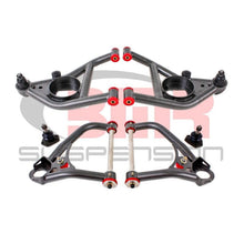 Load image into Gallery viewer, BMR Suspension BMRAA029H BMR 67-69 1st Gen F-Body Upper And Lower A-Arm Kit - Black Hammertone
