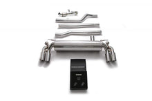 Load image into Gallery viewer, Armytrix Valvetronic Exhaust System - BMW / G30 / G31 / 540i / 540i XDrive Exhaust Armytrix Quad Chrome Silver Tips  
