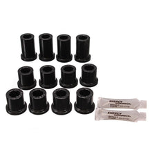 Load image into Gallery viewer, Energy Suspension 84-85 Toyota 4Runner 2 &amp; 4WD Black Front Leaf Spring Bushing Set Bushing Kits Energy Suspension
