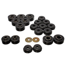 Load image into Gallery viewer, Energy Suspension 80-96 Ford Bronco 4WD Black Body Mount Set Bushing Kits Energy Suspension
