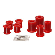 Load image into Gallery viewer, Energy Suspension 04-09 Cadillac XLR/XLR-V / 97-12 Corvette Red Front End C/A Bushing Set Bushing Kits Energy Suspension
