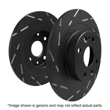 Load image into Gallery viewer, EBC 09-14 Mini Hardtop 1.6 Turbo J.C Works USR Slotted Rear Rotors Brake Rotors - Slotted EBC   
