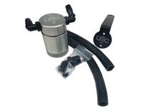 Load image into Gallery viewer, J&amp;L 99-04 Ford Mustang SVT Cobra Passenger Side Oil Separator 3.0 - Clear Anodized Oil Separators J&amp;L
