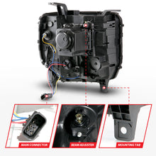 Load image into Gallery viewer, ANZO 2014-2015 Gmc Sierra 1500HD Projector Plank Style Headlight Black W/ Drl Headlights ANZO
