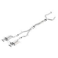 Borla 2016 Cadillac ATS-V 3.6L Twin Turbo Catback Exhaust 4in Tips Dual Split Rear Exit Catback Borla