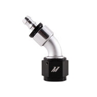 Mishimoto Push-On Swivel End Hose Fitting, 45 Degrees -10AN | MMFT-10AN-45