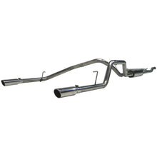 Load image into Gallery viewer, MBRP 2004-2009 Nissan Titan 5.6L EC/CC Cat Back Dual Split Rear Catback MBRP
