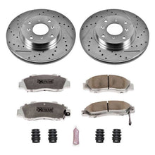 Load image into Gallery viewer, Power Stop 93-96 Honda Prelude Front Z26 Street Warrior Brake Kit Brake Kits - Performance D&amp;S PowerStop   
