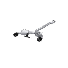 Load image into Gallery viewer, MBRP 2023 Toyota Corolla GR 1.6L T304 SS 3in Cat-Back Dual Split Rear w/ Carbon Fiber Tips Catback MBRP
