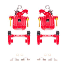 Load image into Gallery viewer, Power Stop 02-06 Audi A4 Rear Red Calipers w/Brackets - Pair Brake Calipers - Perf PowerStop   
