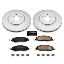 Load image into Gallery viewer, Power Stop 05-10 Ford Mustang Front Z17 Evolution Geomet Coated Brake Kit Brake Kits - Performance Blank PowerStop
