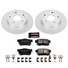 Load image into Gallery viewer, Power Stop 04-08 Acura TSX Rear Z17 Evolution Geomet Coated Brake Kit Brake Kits - Performance Blank PowerStop
