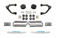 Fabtech 19-21 GM C/K1500 P/U 3in Uniball UCA Sys w/Perf Shks Lift Kits Fabtech
