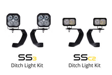 Load image into Gallery viewer, Diode Dynamics 10-21 Toyota 4Runner Stage Series 2in LED Ditch Light Kit Sport - White Combo Light Accessories and Wiring Diode Dynamics   
