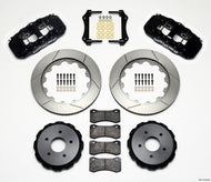 Wilwood AERO4 Rear Kit 14.00in 97-04 Corvette C5/Z06 05-13 C6 Big Brake Kits Wilwood