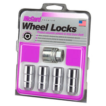 Load image into Gallery viewer, McGard Wheel Lock Nut Set - 4pk. (Cone Seat) 9/16-18 / 7/8 Hex / 1.765in. Length - Chrome Lug Nuts McGard
