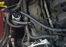 Load image into Gallery viewer, J&amp;L 05-10 Ford Mustang V6 Passenger Side Oil Separator 3.0 - Clear Anodized Oil Separators J&amp;L
