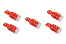 Load image into Gallery viewer, Diode Dynamics 194 LED Bulb HP5 - Red (five) Bulbs Diode Dynamics   
