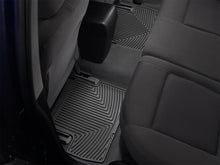 Load image into Gallery viewer, WeatherTech 08-11 Mercedes-Benz C-Class (W204) Rear Rubber Mats - Black Floor Mats - Rubber WeatherTech   
