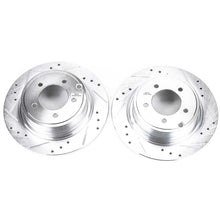 Load image into Gallery viewer, Power Stop 11-14 Chrysler 200 Rear Evolution Drilled &amp; Slotted Rotors - Pair Brake Rotors - Slot &amp; Drilled PowerStop
