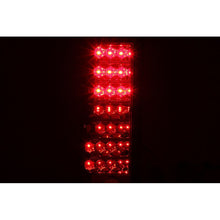 Load image into Gallery viewer, ANZO 1986-1997 Nissan Hardbody LED Taillights Red/Clear Tail Lights ANZO
