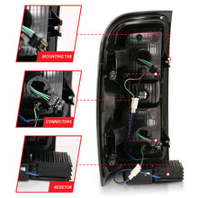 Load image into Gallery viewer, ANZO 2014-2018 Chevy Silverado 1500 LED Taillights Chrome Tail Lights ANZO
