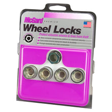 Load image into Gallery viewer, McGard Wheel Lock Nut Set - 4pk. (Under Hub Cap / Cone Seat) 9/16-18 / 15/16 Hex / 1.015in. L Lug Nuts McGard
