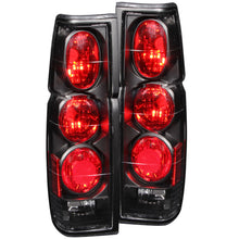 Load image into Gallery viewer, ANZO 1986-1997 Nissan Hardbody Taillights Black Tail Lights ANZO
