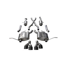 Load image into Gallery viewer, Corsa 2014-2021 Jeep Grand Cherokee Summit Edition Black 2.5in Dual Rear Exit Cat-Back Exhaust Catback CORSA Performance
