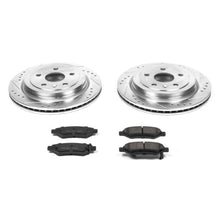 Load image into Gallery viewer, Power Stop 08-14 Cadillac CTS Rear Z23 Evolution Sport Brake Kit Brake Kits - Performance D&amp;S PowerStop   
