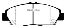 Load image into Gallery viewer, EBC 92-96 Honda Prelude 2.2 Yellowstuff Front Brake Pads Brake Pads - Performance EBC   
