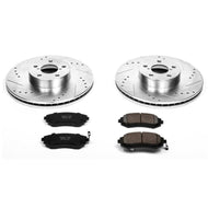 Power Stop 05-06 Saab 9-2X Front Z23 Evolution Sport Brake Kit Brake Kits - Performance D&S PowerStop   