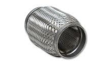 Load image into Gallery viewer, Vibrant SS Flex Coupling with Inner Braid Liner 3in inlet/outlet x 6in long Flanges Vibrant
