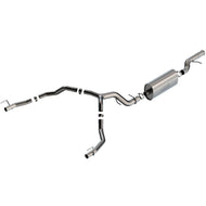 Borla 21-22 Cadillac Escalade 6.2L V8 2/4WD 4DR Touring Cat-Back Exhaust w/ Factory Bezel Tips Catback Borla