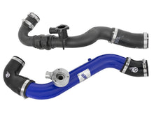 Load image into Gallery viewer, aFe Bladerunner Intercoolers Tube - Blue Hot/Cold Side 15-16 Ford Mustang EcoBoost L4-2.3L (t) Intercoolers aFe
