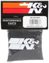 Load image into Gallery viewer, K&amp;N Universal Round Tapered Filter Wrap - Black - 6in Base ID x 4.625in Top ID x 9in Height Pre-Filters K&amp;N Engineering   
