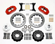 Load image into Gallery viewer, Wilwood Narrow Superlite 6R Front Hub Kit 12.88in Drill Red 79-87 GM G Body Big Brake Kits Wilwood
