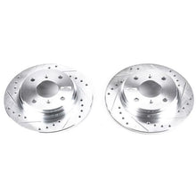 Load image into Gallery viewer, Power Stop 86-88 Acura Legend Rear Evolution Drilled &amp; Slotted Rotors - Pair Brake Rotors - Slot &amp; Drilled PowerStop   

