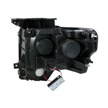 Load image into Gallery viewer, ANZO 2009-2014 Ford F-150 Projector Headlights w/ Halo Black (CCFL) G2 Headlights ANZO
